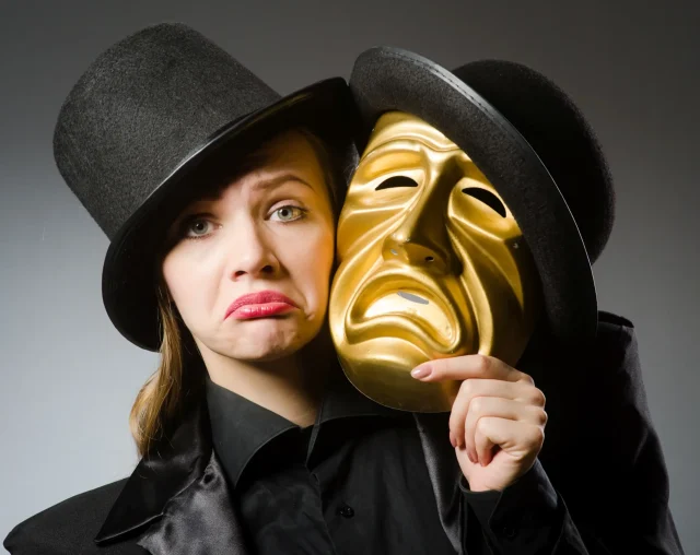 woman-with-mask-funny-concept